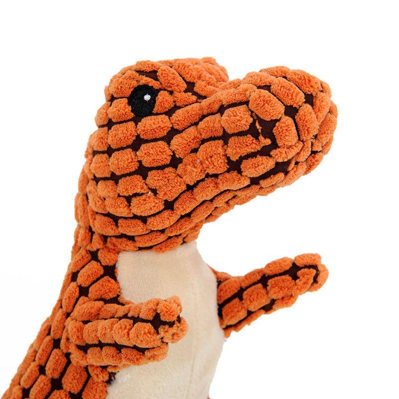 Soft And Strong Dinosaur Plush Toy Perfect For Puppies To Chew And Play
