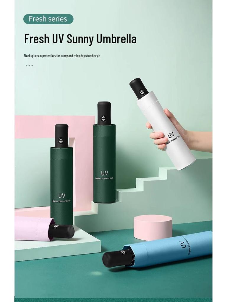 Extra Large Unisex Sunshade & UV Protection Folding Umbrella - Rain or Shine