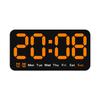 Large LED Digital Wall Clock Time Date Week 12/24 Hour Format 3 Brightness