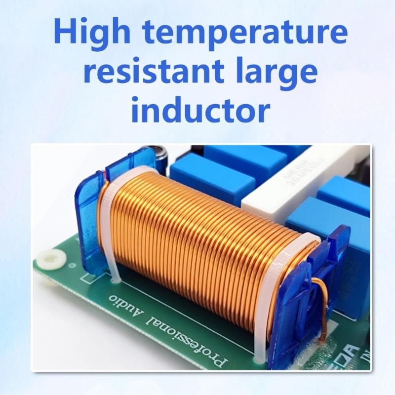 PA-281 Crossover 1000W Frequency Divider 2-way for 15Inch Speaker Treble/Bass Frequency Divider 2-Unit Splitter Board