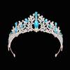 Bridal Tiara Crown Wedding Dress Hair Accessories Stage Host Welcome Baroque Queen Birthday Jewelry Women