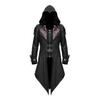 2022Wish Amazon New European and American Medieval Halloween Retro Patchwork Jacket Men's Gothic Dark Clothing