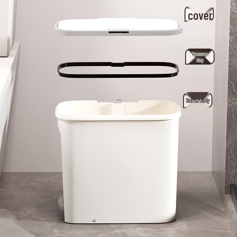 Sanxi Yio Schmaler Pedalabstand Mülleimer mit Deckel