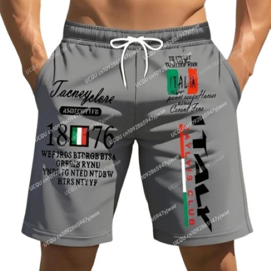 Italy Flag Boxing Shorts Pants 3D Print Fighting Training Unisex Men Women Quick Dry Fitness Gym Sport Workout Casual Streetwear