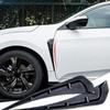 Spoiler latéral de voiture 2 pièces, déflecteur de vent, aérateurs latéraux, aération latérale universelle, autocollants décoratifs d'aileron latéral pour Honda Civic
