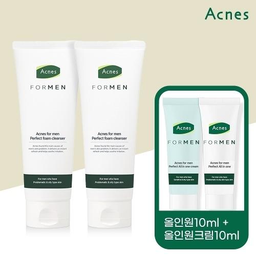 Acnes For Men Perfect Foam Cleanser 150ml x2_636453