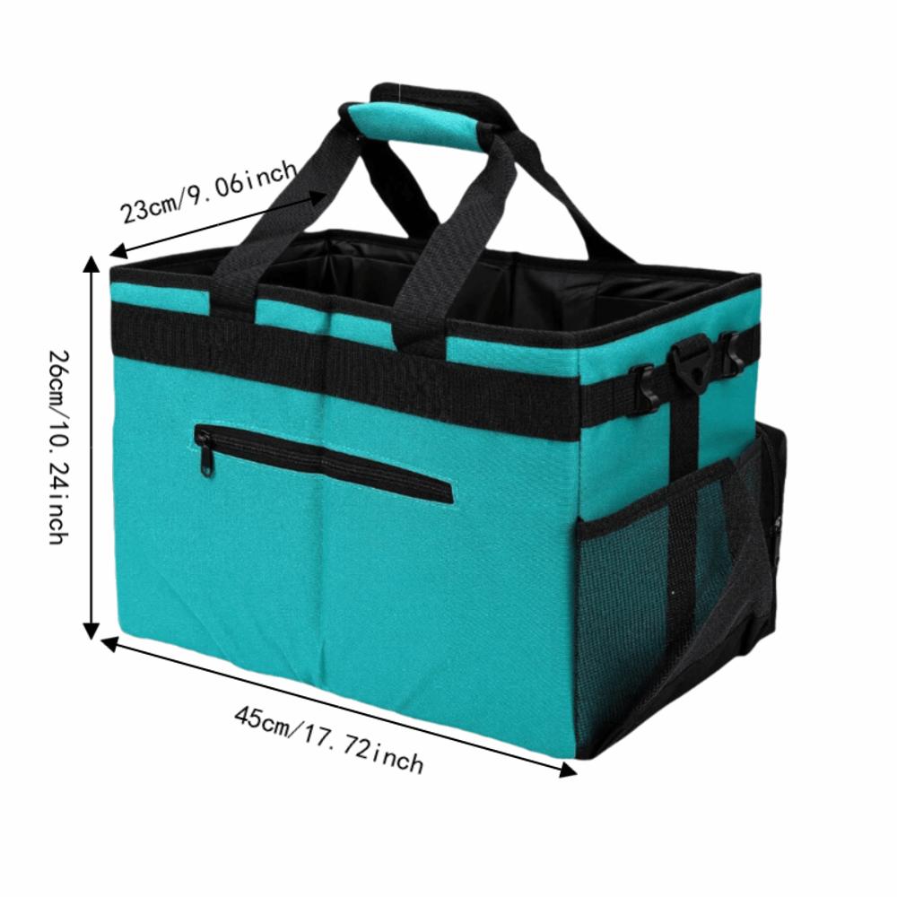 Adjustable Shoulder Strap Wearable Cleaning Tote Portable Cleaning Basket Kitchen Cleaning
