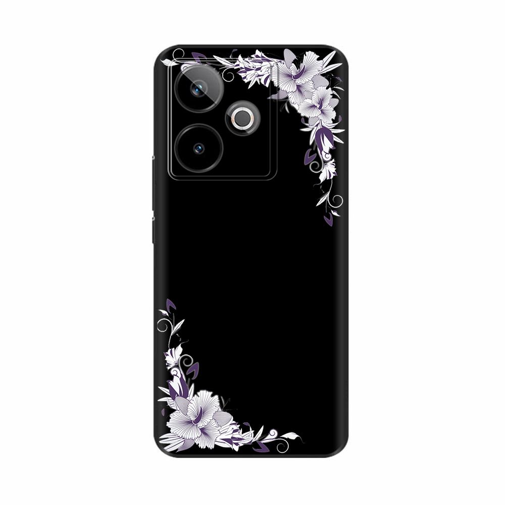 For Realme GT 7 Case Silicone Soft TPU Phone Back Cover For Realme GT 7T Case Cute Cartoon Cases For Oppo Realme GT7 Fundas Bags