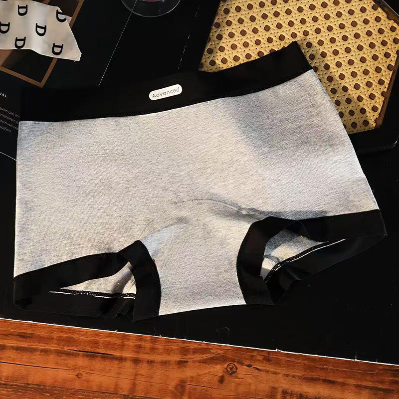 

10A Бамбуковые антибактериальные бесшовные спортивные трусики-хипстеры большого размера для девочек - Средняя посадка и приятные для кожи L [80-110]