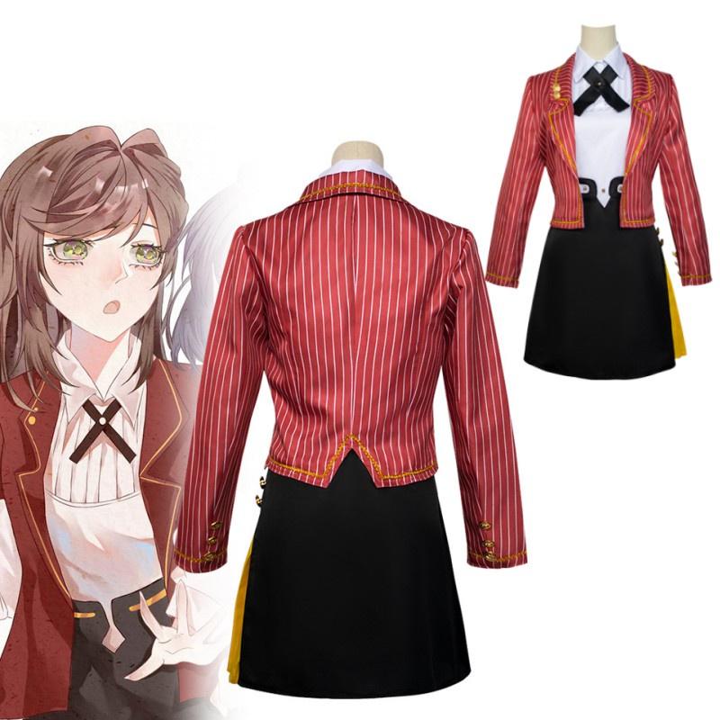 Game Of Tears Themis Heroine Rose Cosplay Costume Lawyeress Working Uniform Suit
