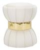 Stool Flower Cream Cm Ø 40X44