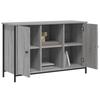 TV Stand in Grey Sonoma Oak 100 x 35 x 65 cm Engineered Wood