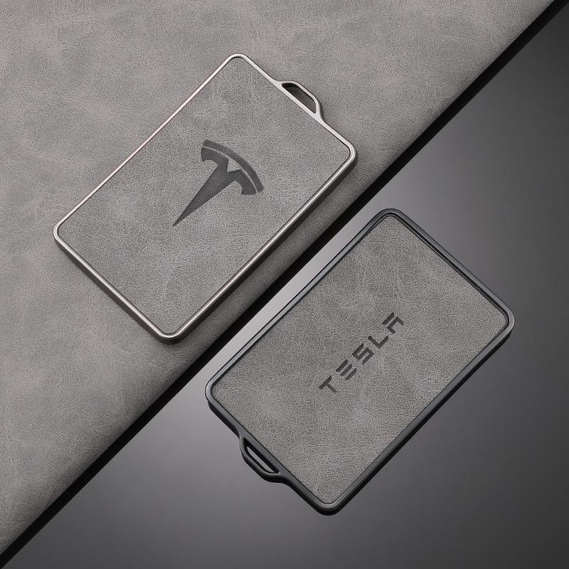 Шкіряний TPU Чохол-Оболонка для Автомобіля NFC Ключа Брелок Для Tesla Model 3 Model S Model X Model Y Безключовий Захисний Тримач Авто Аксесуари