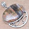 Pendant Wild Horse Jasper Gemstone Handmade Gift For Her Silver Jewelry 2"