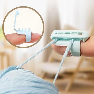 Yarn Guide Ring Knitting Sweater Yarn Guides Sturdy Thread Wool Artifact Fingering Tools Wool Wire Leader DIY Sewing Tools