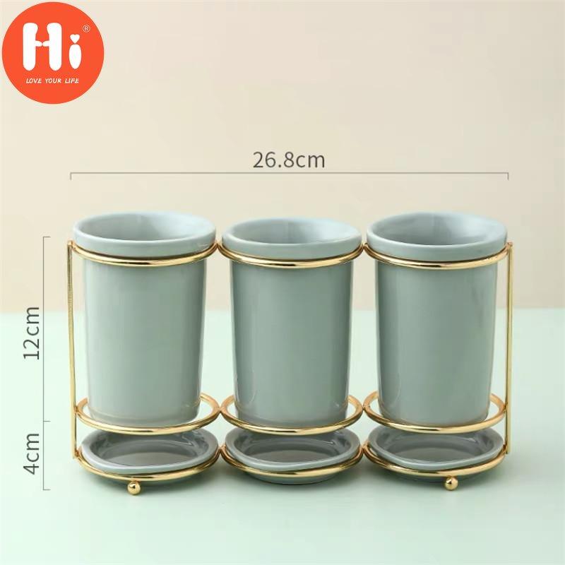 Ceramic Chopsticks Holder Restaurant Draining Rack Kitchen Spoon Fork Shelf Home Tableware Storage Box