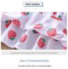 Girls' Floral Summer Princess Beach Dress, Cotton Silk Tank, A-line Skirt