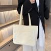 2025 Corduroy Versatile Large Shoulder Tote Bag for Women
