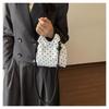 Nylon Polka Dot Shoulder Bag Drawstring Closure Female Tote Bag Crossbody Bucket Bag  Outdoor