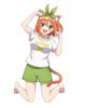 The Quintessential Desktop Cute Figure Yotsuba Nakano Illustration Cat Room Wear 1 type Quintuplets2 - (Original Ver.) -