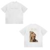 T-shirt con Stampa Billie Eilish 2026 Nuova Calda Vendita Unisex Moda Donna Retro Maglietta per Fan di Musica Y2k Street Wear T-shirt in Cotone