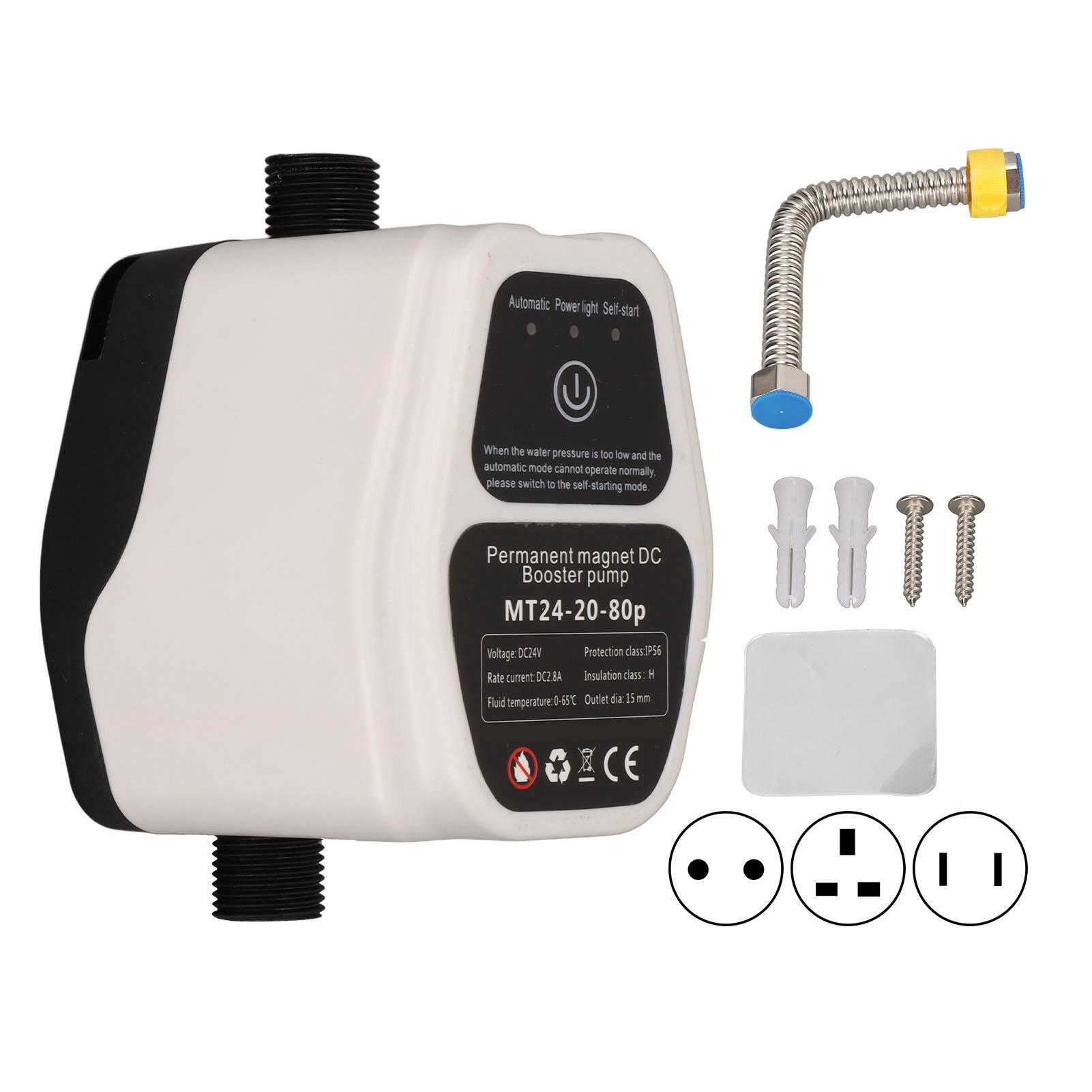 Бустерный насос Автоматический напор воды Усиление для душа Рециркуляционный Настенный насос Автоматический бустерный насос Мощность EU