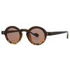 Small Frame Round Punk Sunglasses Women For Men Luxury Brand Designer Vintage Sunglasses Popular Hip Hop Rivet Eyeglasses UV400