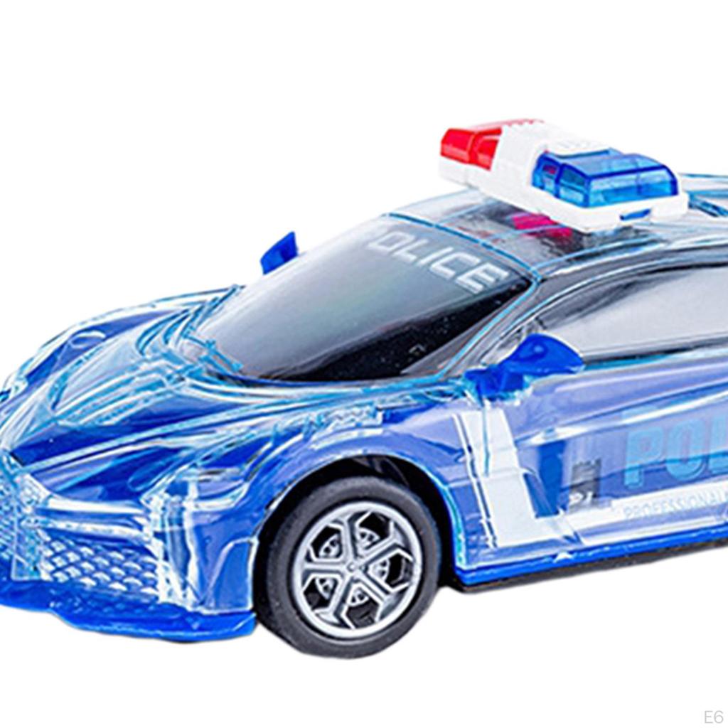 Electric Car Toy Model Kids Vehicles Toys with Sound and Light for Boys Girls