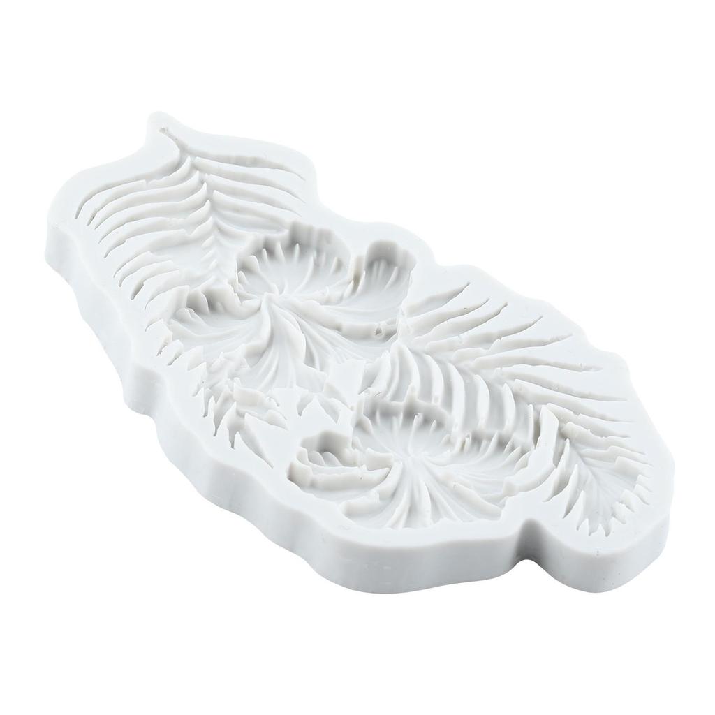 Hibiscus Flower Silicone Molds Leaf Fondant Mold Cake Decorating Tools Cupcake Topper Candy Chocolate Gumpaste Mold