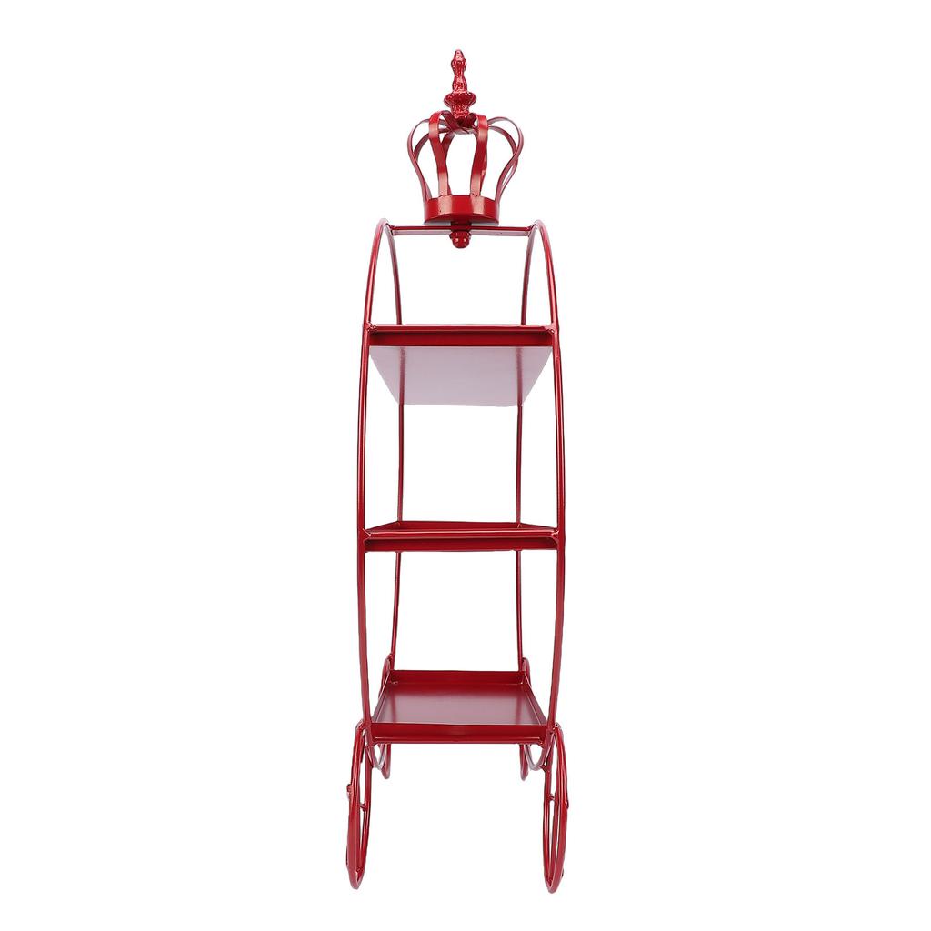 3 Tier Cupcake Stand Holder Iron Dessert Table Display Stand for Wedding Afternoon Tea Donuts   Fruit