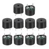 Uxcell Passive DC Electronic Piezoelectric Continuous Physical Safety Development for Home and Commercial Use 10-Pack Buzzers, 1.5-5V, 12x8.5mm,