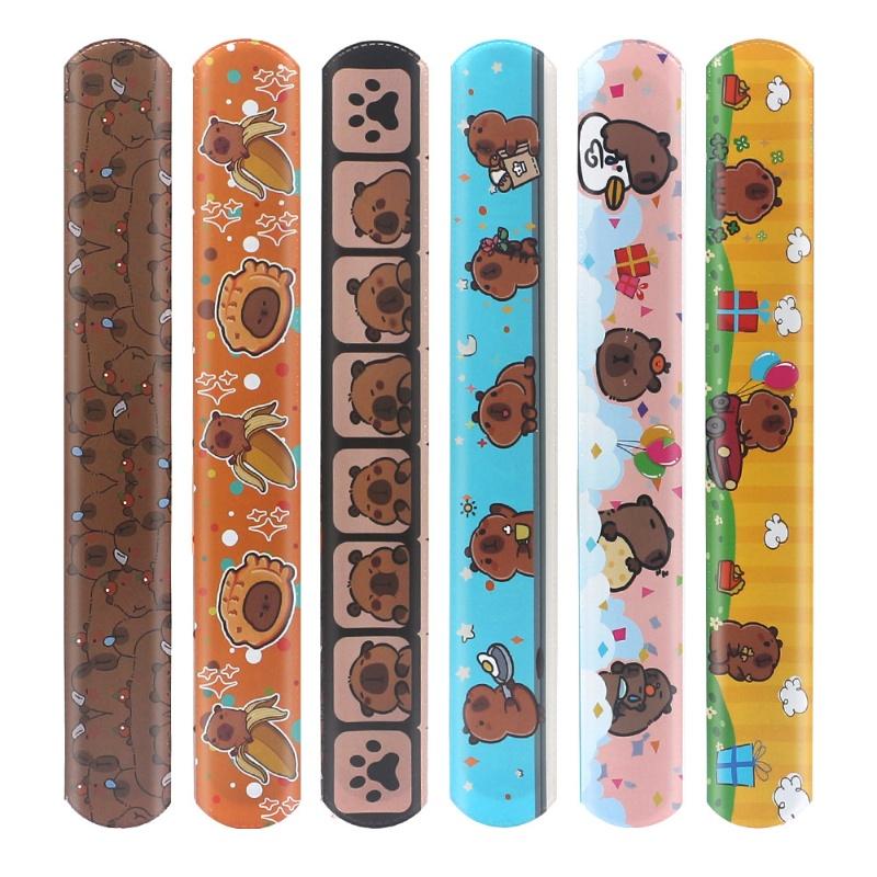 New Capybara Birthday Decoration Capybara Tableware Party Balloons Cups Plate Kit Banner Backdrop Cartoon Deco Supplies Set