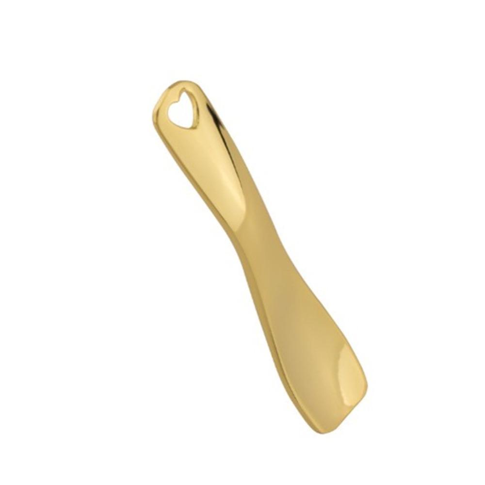 Makeup Tools Body Silver Face Makeup Mask Cream Spoon Cosmetic Spoons Curved Scoop Cosmetic Spatula