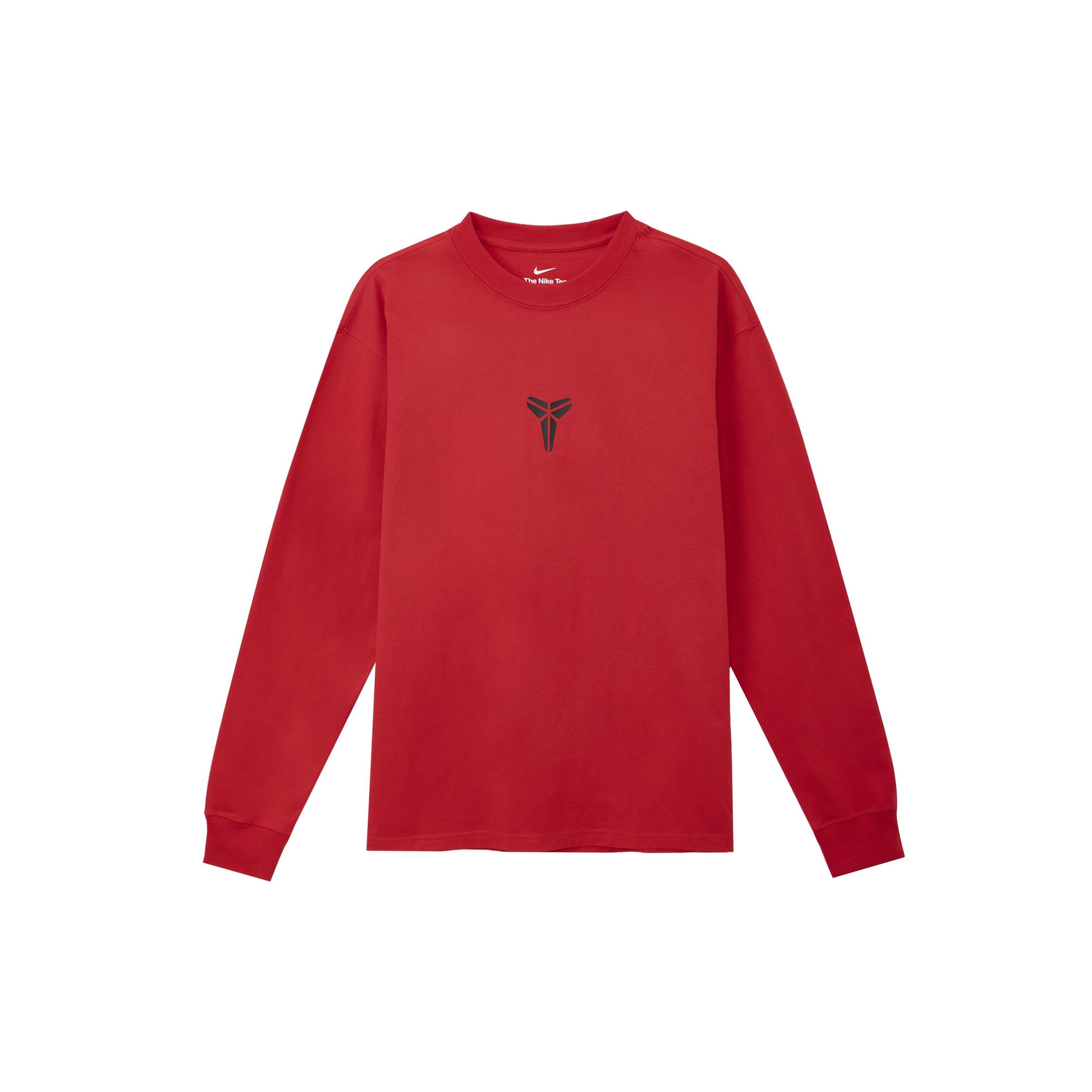 Nike Kobe Long-Sleeve T-Shirt Asia Sizing  Year of Mamba Red  Men s IB0242-657 S
