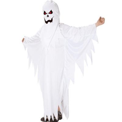 Halloween Children's Character Role-playing Clothes, Scary Elf Suit, Playful White Ghost Costume