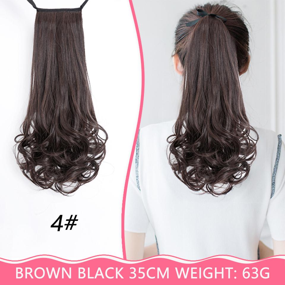 

Перука Жіночий кінський хвіст Довге кучеряве волосся Ремінець Стиль Грушевий цвіт Штучний кінський хвіст Велика хвиля Середня довжина Перука