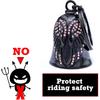Motorcycle Women Bells - Motorcycle Angel Bell For Men Women,Bell Biker Accessory,Guard Riding Safety