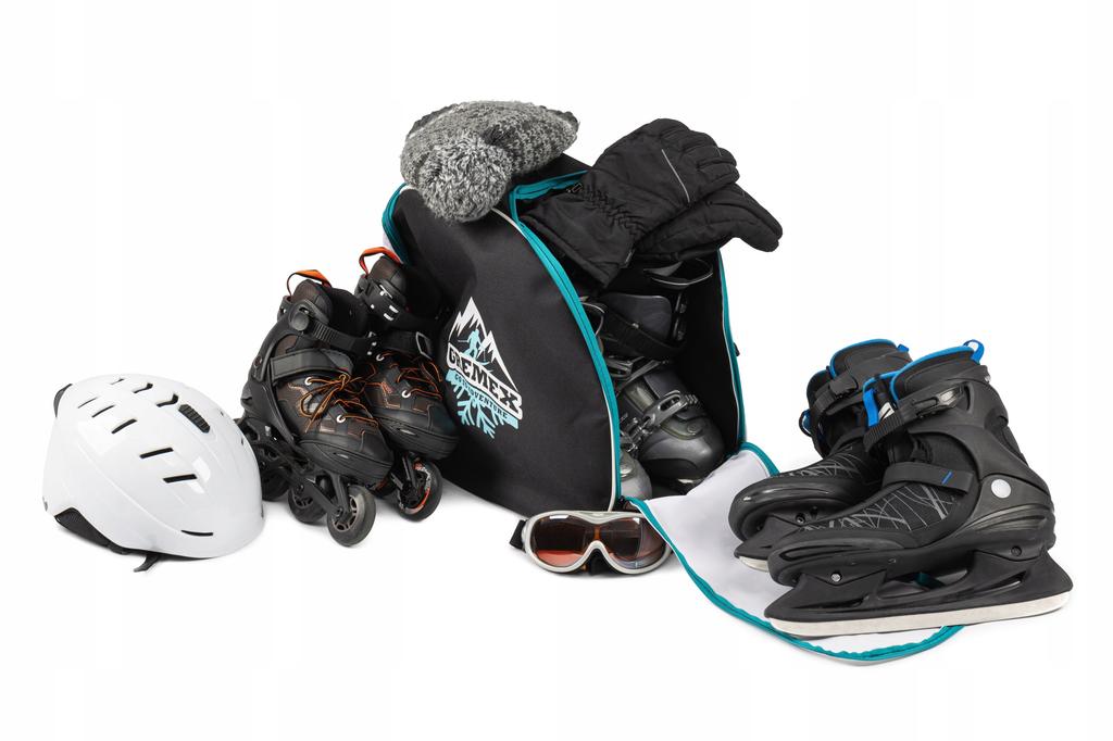 Set of Cover Backpack Ski Bag + Boots Graphite 180