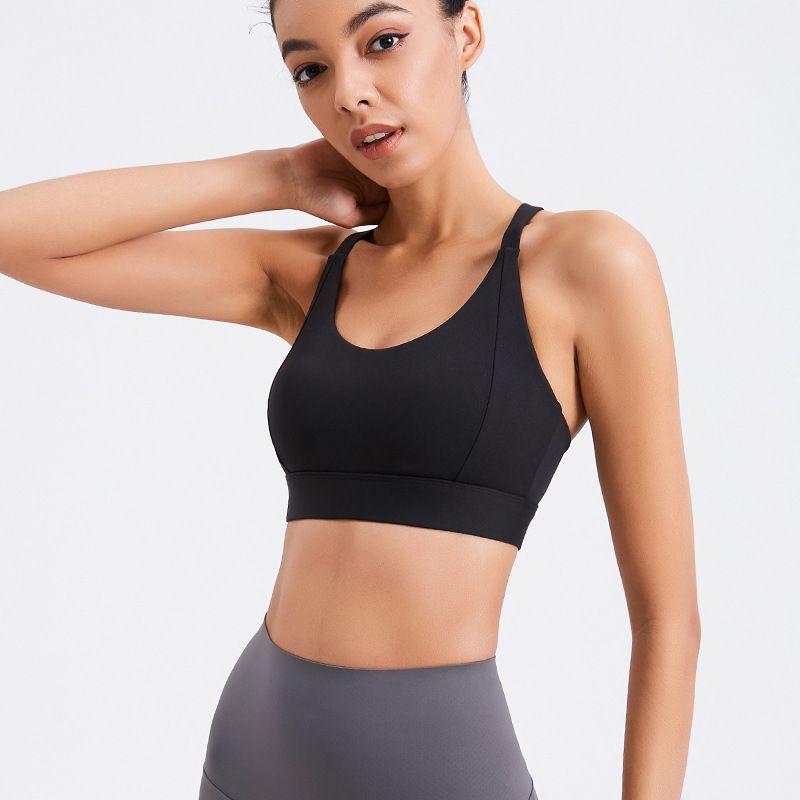 Sports Intimates Women Running Shockproof Beauty Back Heat Shaped Can Outwear High Intensity Natural-looking Push-up Fitness Yoga