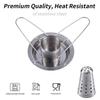 Stainless Steel Chicken Roaster Rack Chicken Holder For Grill And Smoker Roasting Chicken Stand BBQ Tool Kitchen Party Supplies
