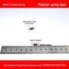Micro Precision Extension Tension Spring Set with Hooks, 0.4mm Wire Diameter, 3-5mm Outer Diameter