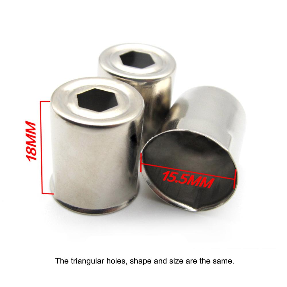 5 stk/parti Magnetron Stålhette Utskifting av mikrobølgeovn Sekskantet hull Sølvfarget Hjemmekjøkkenutstyrsdeler Tilbehør Nytt