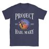 Project Hail Mary Missionsaufnäher EST 2021 T-Shirt Sommer 100% Baumwolle T-Shirts Für Herren Lässiges T-Shirt Kurzarm Kleidung