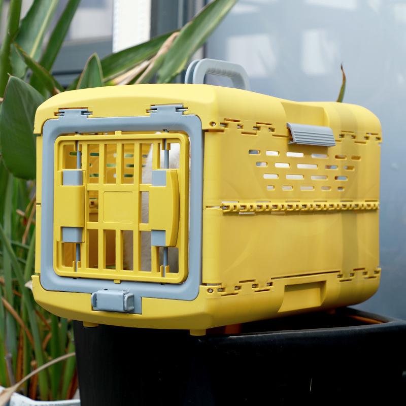 Airline Cat Bag Foldable Portable Cat Bag Carrier Airplane Travel Breathable lightweight Cats Bag Eco-friendly Pet Carriers