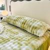 Extended Plush Long Pillowcase Warm Double People  Pillow Winter Pillow Cover  King-size Bed