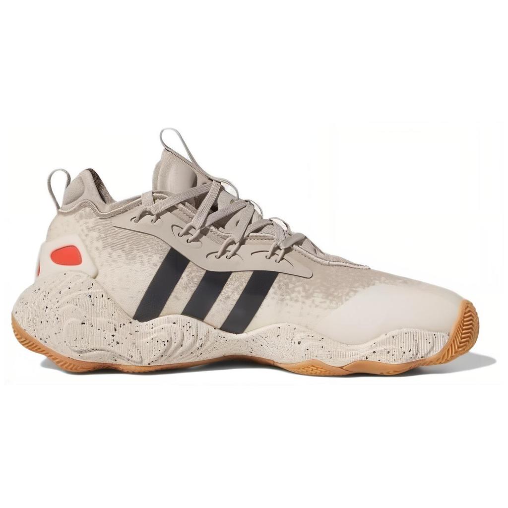 adidas Trae Young 3 Wonder Beige Unisex Sneakers Cream Grey-Five Wonder-White IF5602