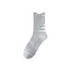 Men's Spring-Summer Cotton Mid-Calf Sports Socks - Breathable, Sweat-Absorbing for Running and Basketball