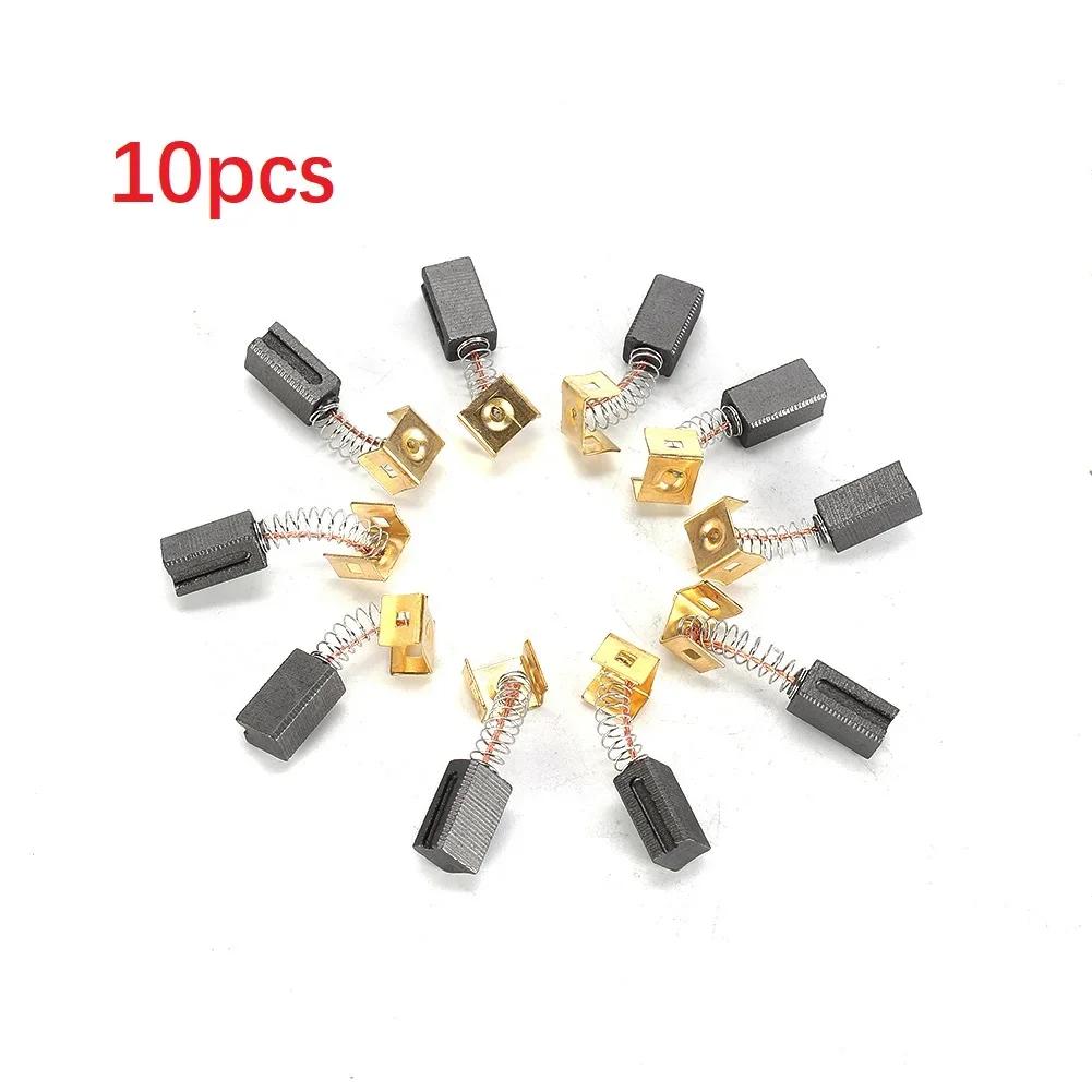 10 Stück 6,4x7,9x12,5mm Kohlebürsten für Black & Decker Winkelschleifer CD105 CD110 CD115 KG900 KG915 KG725 AST6 AST6XC AST15 FG005