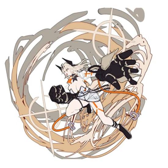 Scale Finished Sakura Girl NO1 B Beautiful Girl Movable Figure Toy Weapon Set 7th Edition [Kanokara] 1/12 Ane-sama [Used]