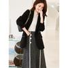 VICTORIA&VERA Women's Elegant Wool Blend Long Coat